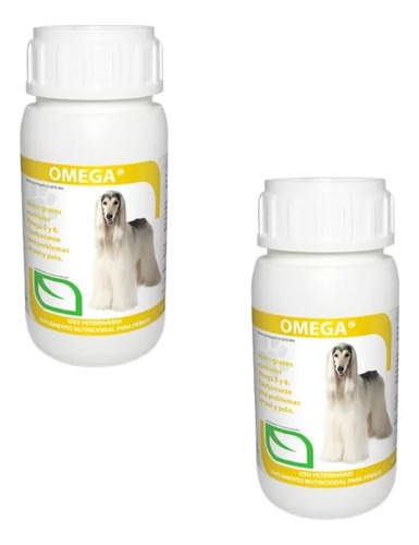  2pack Omega 3 Y 6 Perro Ruiland Piel Y Pelo (120tab) Protei