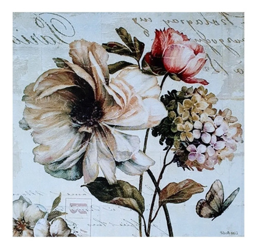 Imagen 2 de 4 de Transferencia Color Set Flores Laura Craft