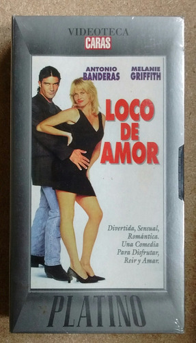 Loco De Amor F Trueba Banderas Griffith 1985 / Vhs Cerrado