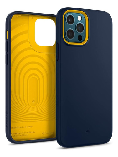 Funda Caseology Nano Pop Silicone iPhone 12712 Pro Azul