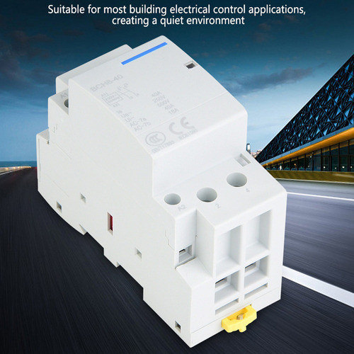 Contactor De Corriente Alterna Para Hogar Riel Din, 2 V, 50/