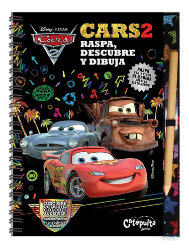 Raspa, Descubre Y Dibuja Cars 2 - Varios