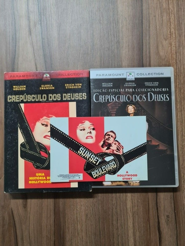 Dvd Collection Paramount Crepúsculo Dos Deuses Billy Wilder (Usado)