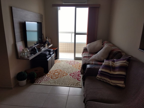 Imagem 2 de 14 de Apartamento Praia Grande Frente Para O Mar