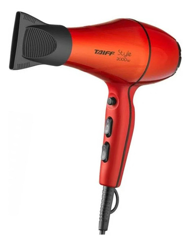 Taiff Secador Profissional Style Red Vermelho 2000w - 110v