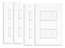 Comprar Kit 4 Interruptores Duplo Simples 4x2 16a Evidence - Fame