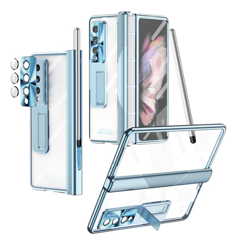 Funda Para Samsung Galaxy Z Fold 3 S Pen Boligrafo Soporte +