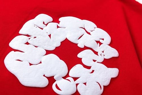 Playera D-tear, Estampado 3d Algodón,flores De Kapok