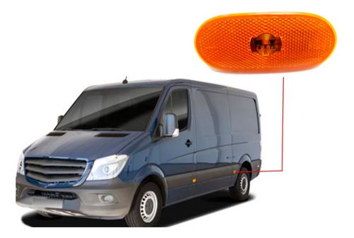 Foco Luz Led Lateral Compatible Con Mercedes Benz Sprinter