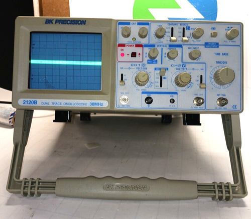 Bk Precision 2120b Dual Trace Oscilloscope 30mhz Ssv