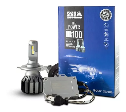 H4 16000LM CANBUS KIT LED 1 LAMPADA CHIP CREE POWER KIT LED 80W H4 –  Colaoled