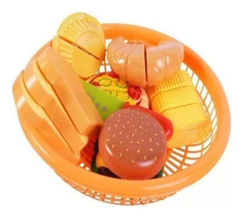 Bandeja Con Comida Con Abrojo El Duende Azul Hamburguesa