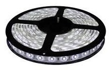 Pack 5 Cinta Tira Led Blanco Frio 5mts + Transformador