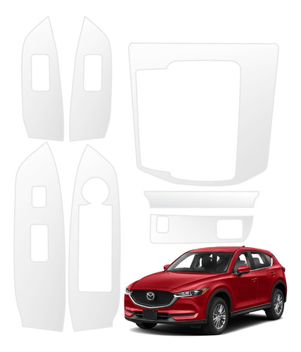 Kit Transparente 4 Puertas Y Panel Central Cx5 2022 2023