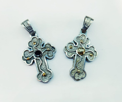 Dijes De Cruz En Plata 925. C6