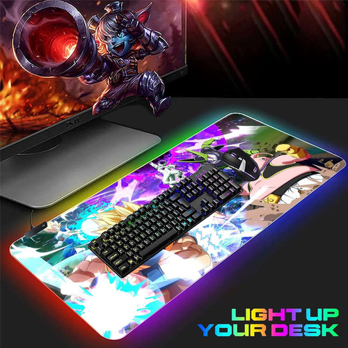Rgb Anime Mouse Pad Z Custom Mousepad,alfombrilla De Rató...