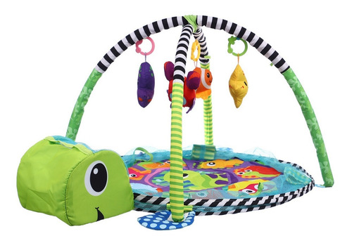 Tapete Piscina De Bolinhas Infantil Tartaruga