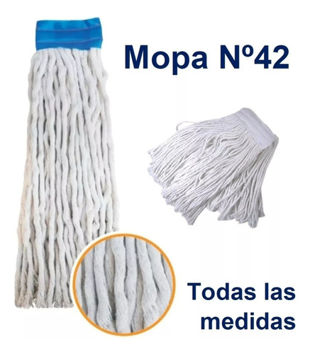 Mopa Pabilo Blanco Número 42 