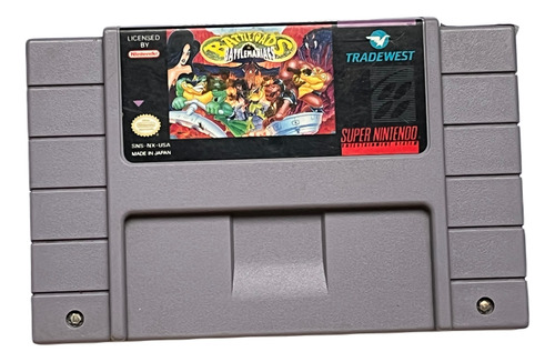 Cod 332 Battletods In Battlemaniacs Snes Original