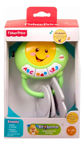 Fisher Price Ríe Y Aprende Llaves Aprende Conmigo