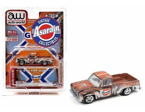 Chevy Silverado 1978 Gulf Aw Auto World - 1/64