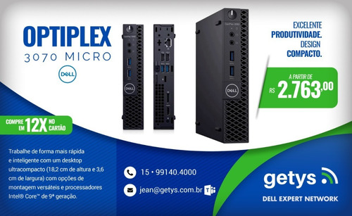 Desktop Dell Optiplex 3070 Micro