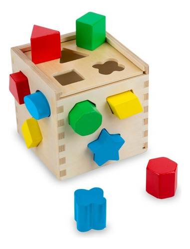 Cubo Insertar Figuras Melissa & Doug