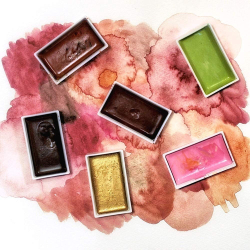 Acuarelas Kuretake Gansai Tambi 36 Colores
