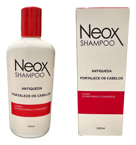 Neox Shampoo Antiqueda Tratamento 30 Dias Fortalecimento