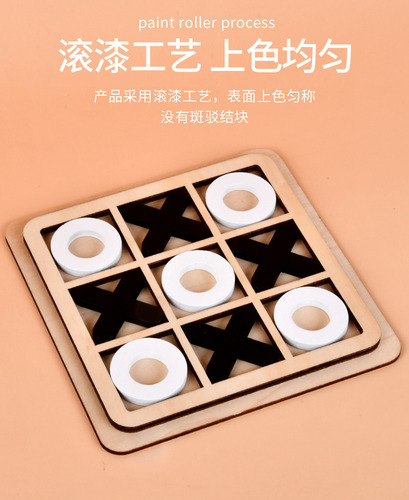 Juego Mesa Tic Tac Toe Logic Para Niños, Madera, Educa