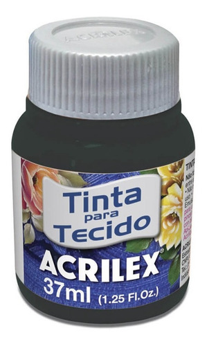 Acrilex Pintura Para Tela Mate 37 Ml Verde - Mosca