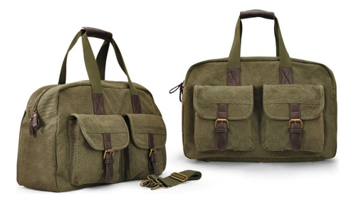 Bolso Canvas Sierra Nevada - Lincoln's Color Verde Militar