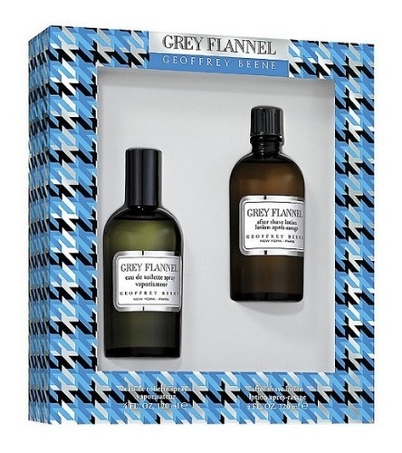 Estuche Grey Flannel Geoffrey Beene Set 2 Pzas Eau De Toilette Nuevo Original