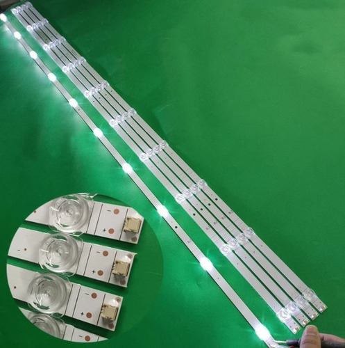 Kit Leds Compatible Hisense 58r6e - En Aluminio - Nuevo.