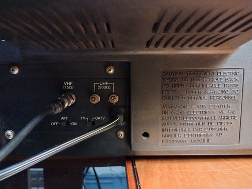 Televisión Sharp Lynitron Vtg De 1987 (Usado)