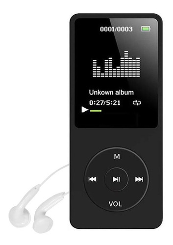Leitor De Música Mp3 Mp4 Portátil