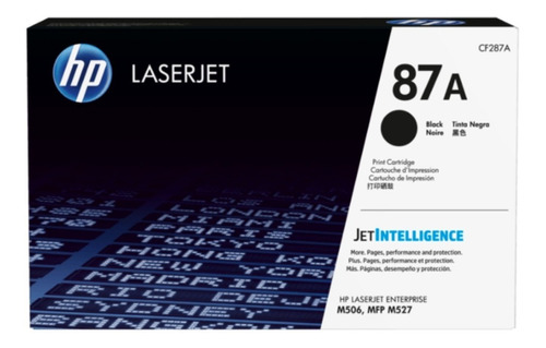 Imagen 1 de 2 de Toner Hp Cf287a 87a 87 Original Laserjet Jetinteligence Envio Gratis