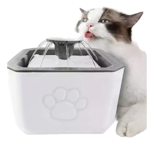 Fuente De Agua Para Mascota Gato Perro + 4 Filtros  