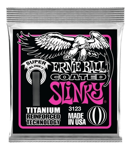 Encordado Guitarra Electrica Ernie Ball Coated 09 -42 P03123