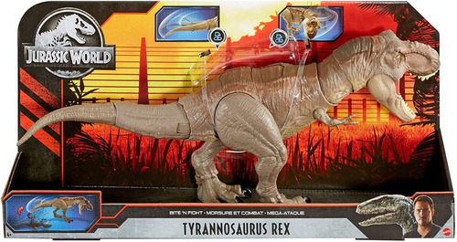 Jurassic World , T-rex Mega Ataque, Dinosaurio De Juguete