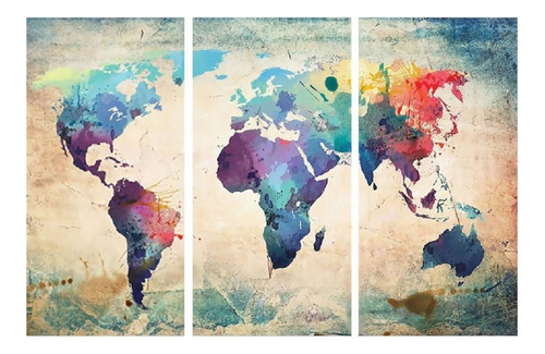 Mapa Del Mundo De La Tierra