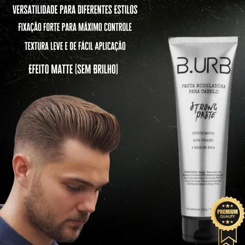 Pomada Modeladora Strong Paste Barba Urbana 120g