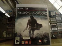 Comprar Middle Earth Shadow Of Mordor Playstation 3