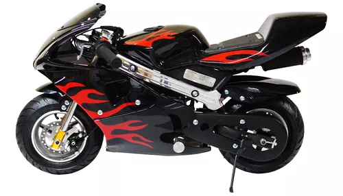 Mini Moto Infantil Gasolina 2 Tempos 49CC Speed Ninja gp Esportiva  Importway PKSP-001 Preta no Shoptime