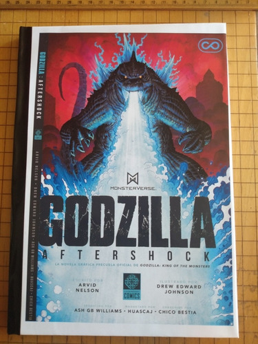 Cómic Godzilla Aftershock Español Pasta Dura