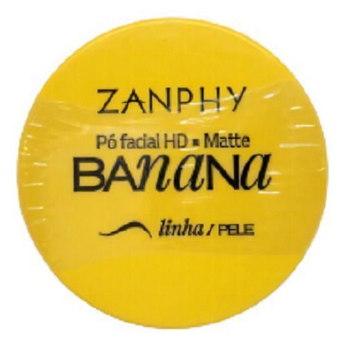 Base de maquiagem Zanphy Pó facial hd arroz zanphy 7g Pó facial banana embalagem nova zanphy 7g Pó facial banana embalagem nova zanphy 7g - 7g