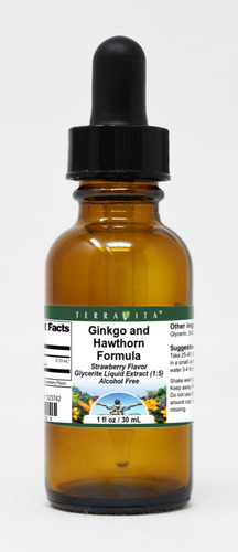 Terravita Extracto Ginkgo Y Espino 1 Oz Pack De 2