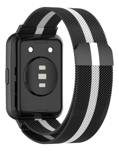 C Correa De Reloj De Acero Inoxidable Para Watch Fit 2