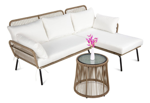 Best Choice Products Muebles De Patio Seccionales Tejidos D.