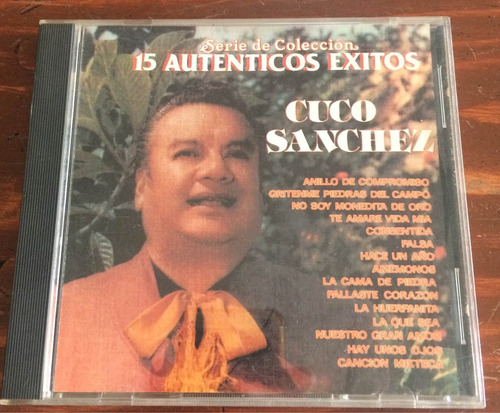 Cuco Sanchez 15 Éxitos Cd Original